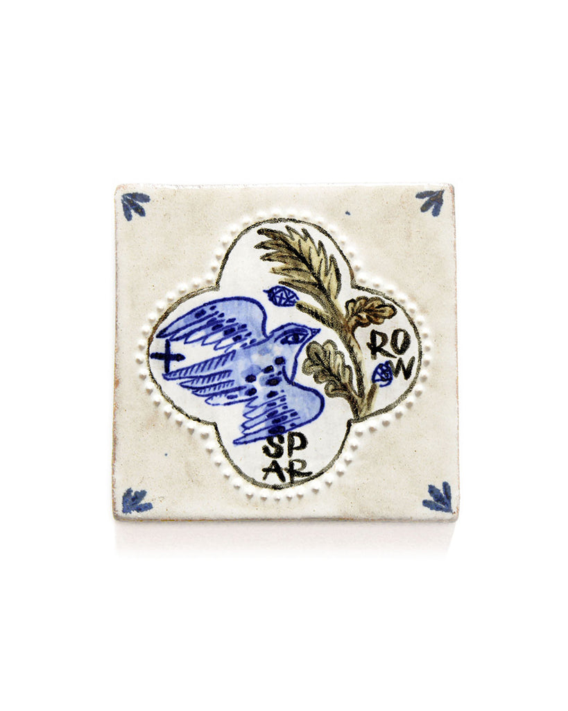 Sparrow (Handmade Tile)
