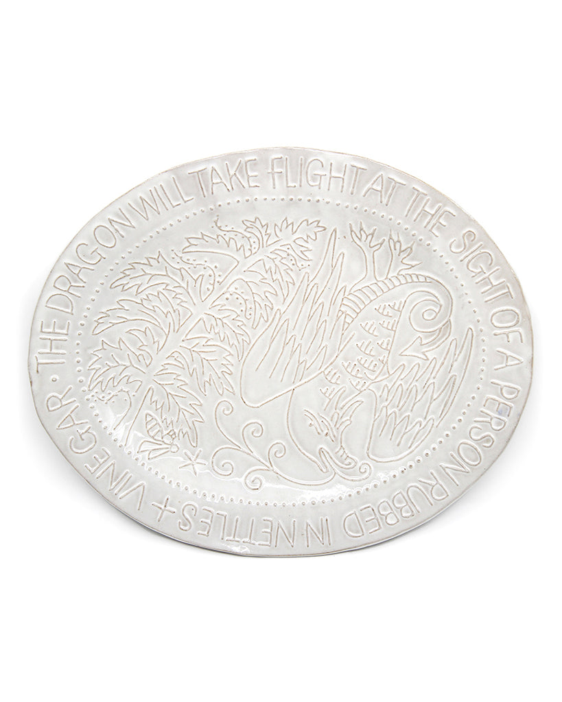 Nettle & The Dragon (Handmade Platter)