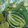 Nicotianas with Melons (Original Oil Painting)