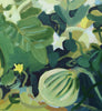 Nicotianas with Melons (Original Oil Painting)