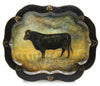 Prize Bull (Large Hand Painted Tray)