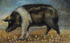 Wessex Saddleback Pig (Hand Painted Tray)