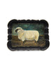 Suffolk Sheep (Hand Painted Tray)