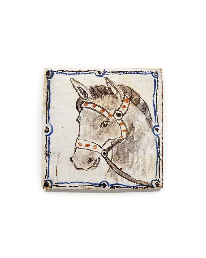 Noble Horse II (Handmade Tile)