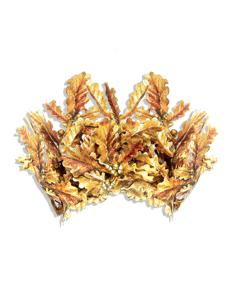 Golden Oak Leaf (Pop Out Crown)