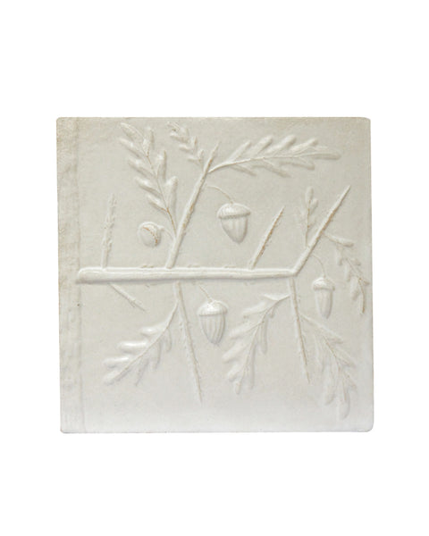 Oak Branch (Handmade Tile)