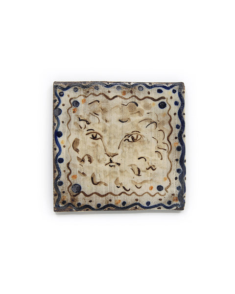 Ornate Lion (Handmade Tile)