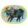 The Cow & Chicken (Handmade Plate)