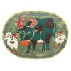 The Cow & Chicken (Handmade Plate)