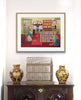 The Quilt Makers (Original Framed Collage)