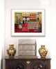 The Quilt Makers (Original Framed Collage)