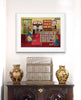 The Quilt Makers (Original Framed Collage)