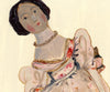 Pink Dress Doll (Original Framed Painting)