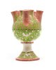 Tulip Vase (Green & Pink Garland)