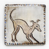 Playful Hound (Handmade Tile)