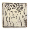 Portrait III (Handmade Tile)