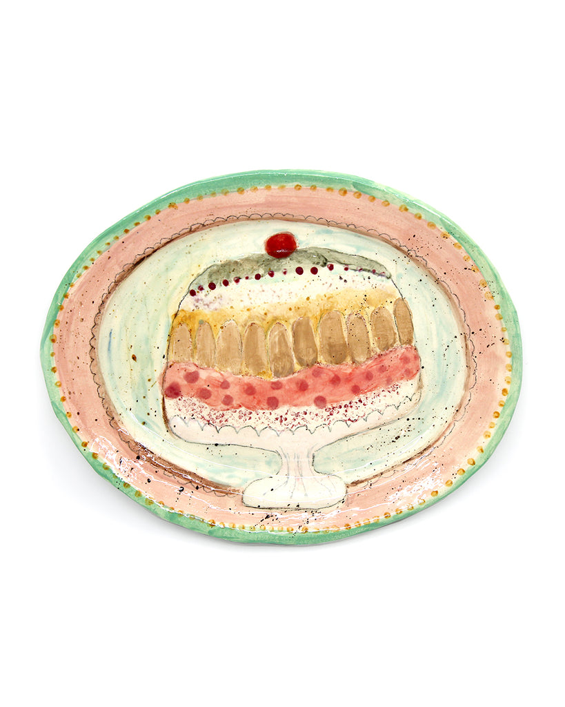 Raspberry Rout Cake (Large Platter)