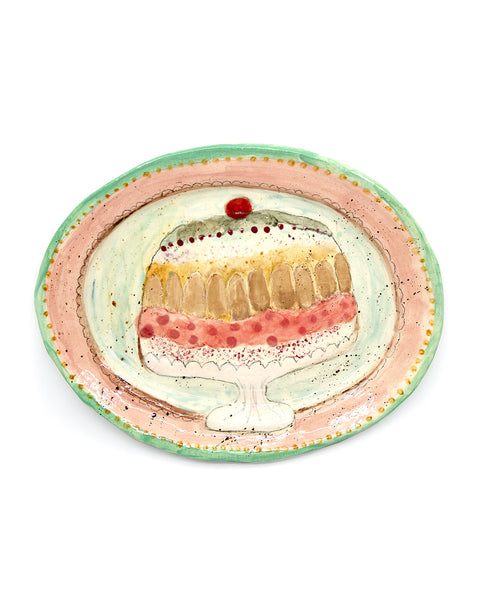 Raspberry Rout Cake (Large Platter)