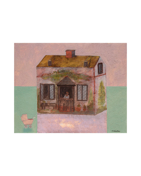 Regency Cottage (Original Framed Painting)
