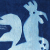 The Rooster & Tree (Original Cyanotype Framed)