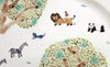 Safari Park (Handmade Oval Plate)