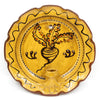 Slipware Candle Sconce (Beetroot II)