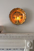 Slipware Candle Sconce (Beetroot II)