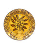 Slipware Candle Sconce (Leaves II)