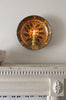 Slipware Candle Sconce (Leaves II)