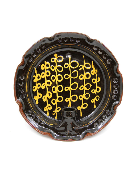 Slipware Candle Sconce (Flower Stems I)