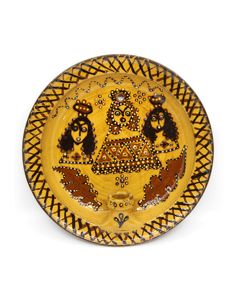 Slipware Candle Sconce (Consort)