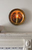 Slipware Candle Sconce (Lions in Tulip)