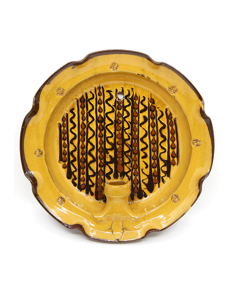 Slipware Candle Sconce (Seedpods I)