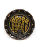 Slipware Candle Sconce (Asparagus II)