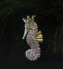 Tin Decoration Crowned Seahorse