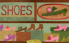 At The Shoemaker's (Original Framed Collage)
