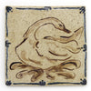 Sitting Swan I (Handmade Tile)