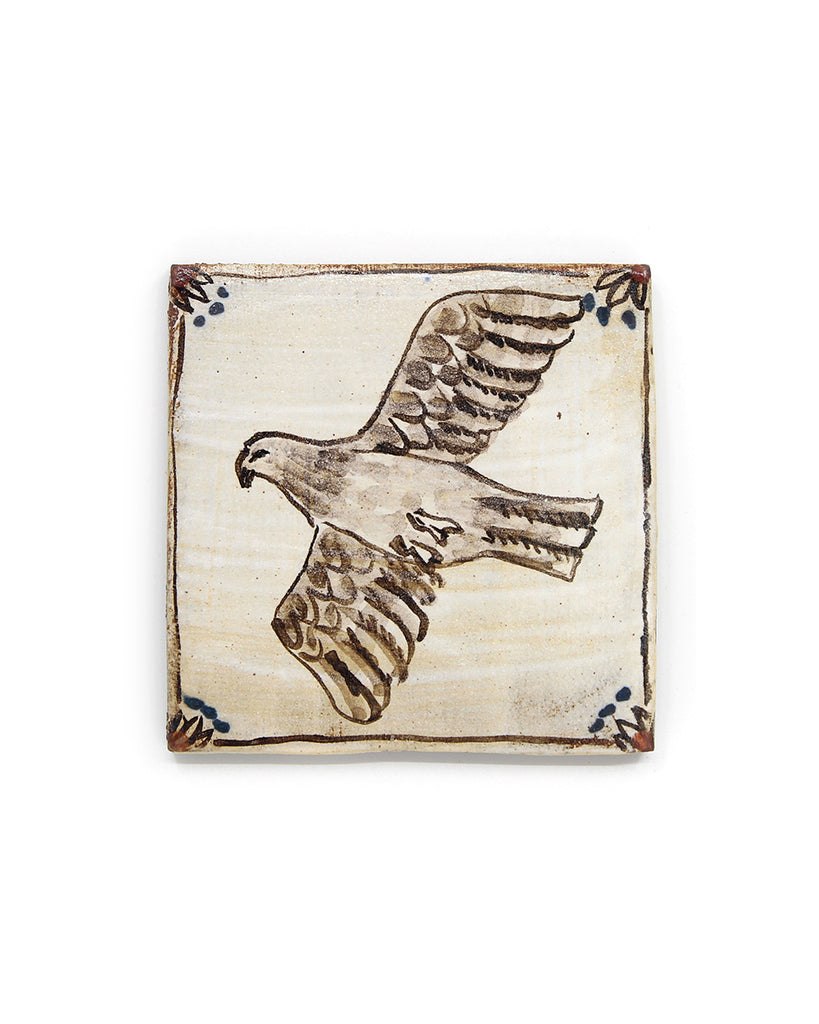 Soaring Falcon I (Handmade Tile)