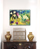 Spring Flowers (Tulips, Greater Knapweed, Violas, Anemone) (Original Oil Painting)