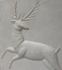 White Stag (Handmade Tile)