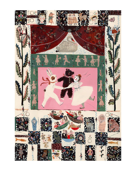 The Stage (Original Framed Painting)