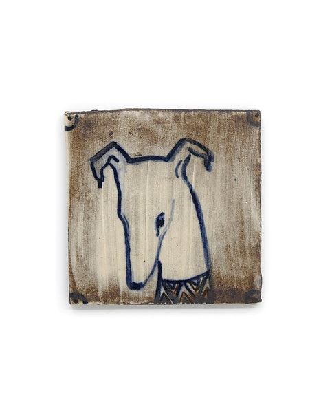 Still Hound (Handmade Tile)