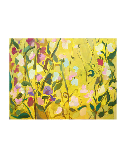Sweetpea Morning (Original Oil Painting)