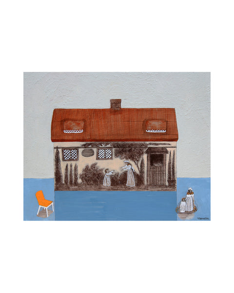 Sycamore Cottage (Original Framed Painting)