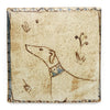 Tapestry Sniffing Hound (Handmade Tile)