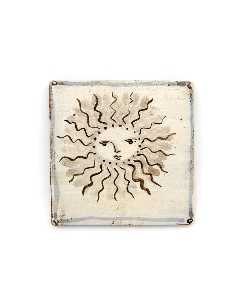 Tapestry Archaic Sun (Handmade Tile)
