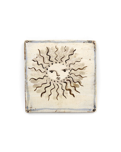 Tapestry Archaic Sun (Handmade Tile)