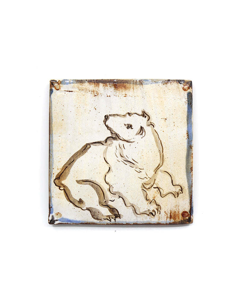 Tapestry Bear (Handmade Tile)