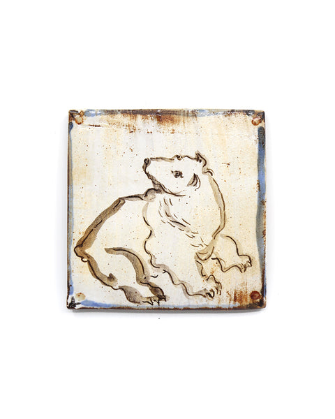 Tapestry Bear (Handmade Tile)
