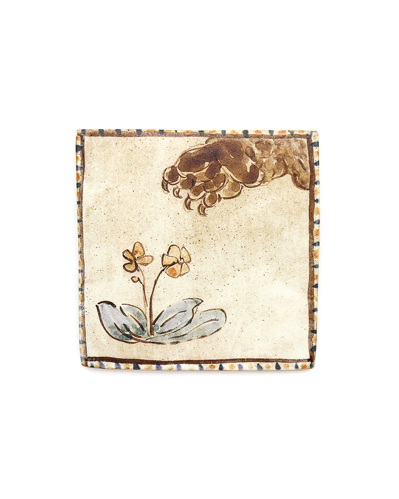 Tapestry Bear Paw (Handmade Tile)